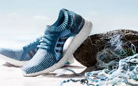 Image result for Adidas manufactures their shoes from recycled waste: